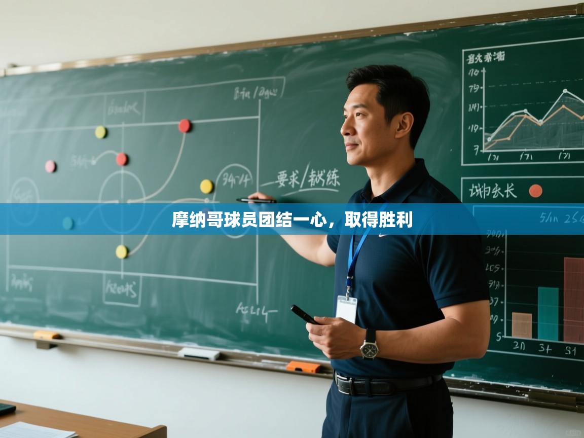 摩纳哥球员团结一心，取得胜利